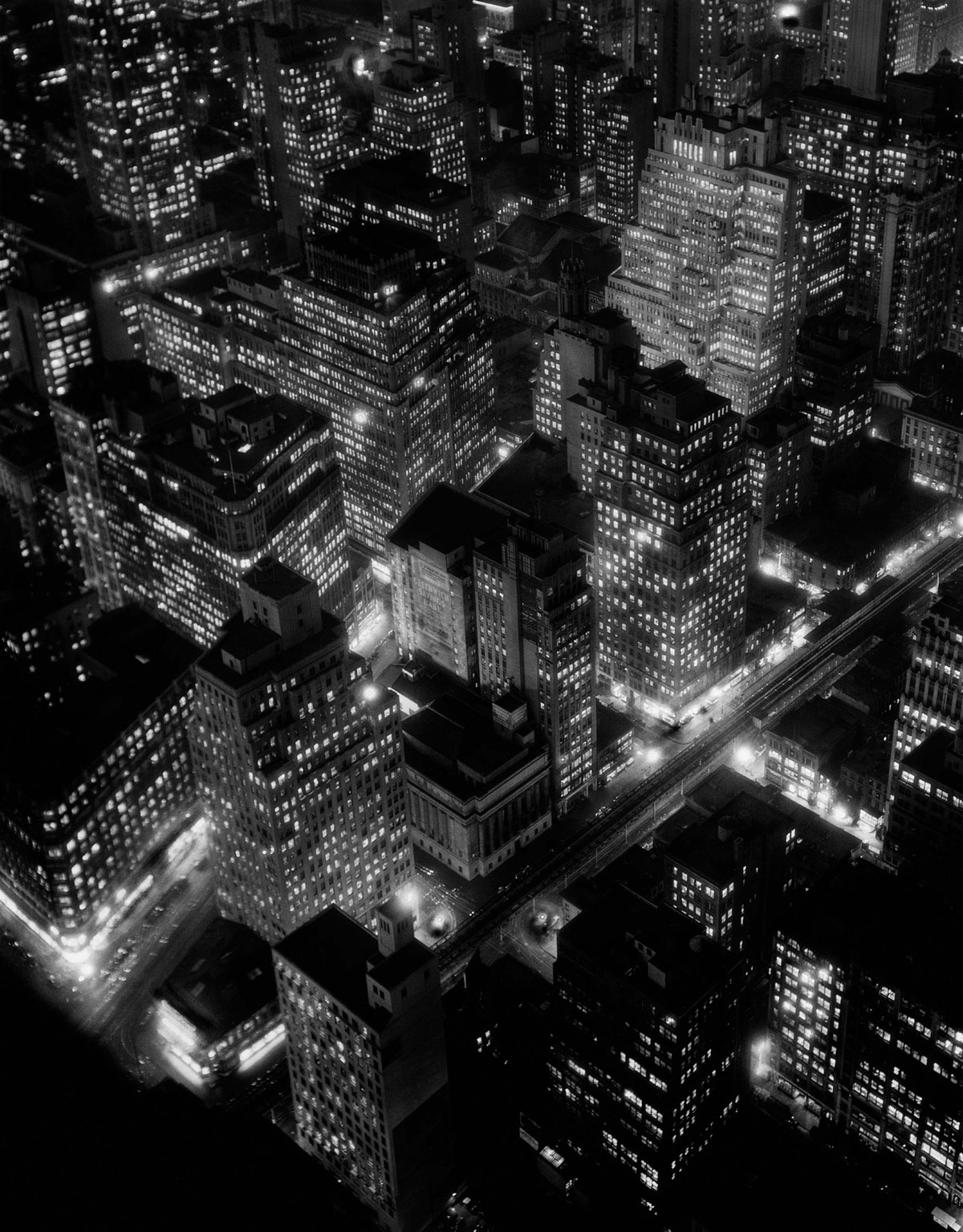 Nightview, New York City (1932) by Berenice Abbott.