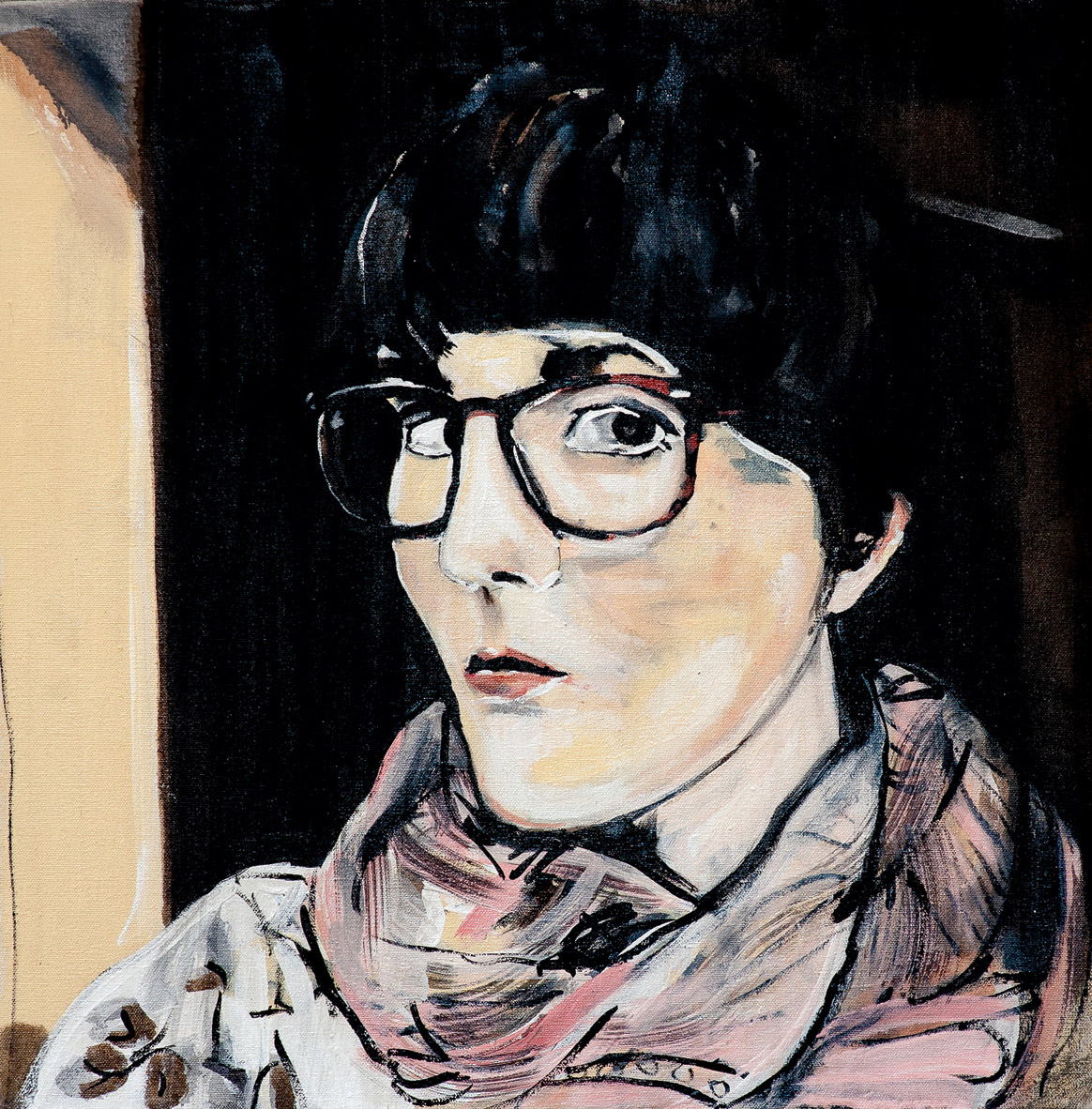 Painting of Kate Hargreaves by Melanie Janisse-Barlow